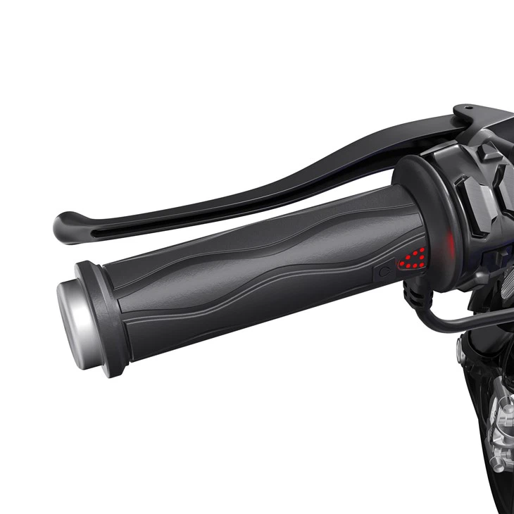 5+1 Level Integrated Motorcycle Heated Handles Electric Heating Thermal Grips For Scooter