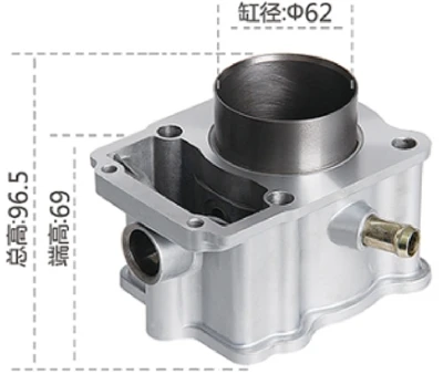 LX150 LF175 Motorradzylinderblock