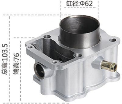 Motorrad-Zylinderblock